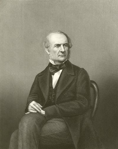 Den rette ærede William Ewart Gladstone av English School