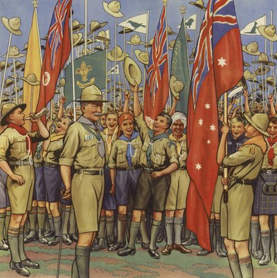 Das Pfadfindertreffen von English School