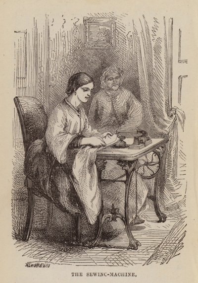 Symaskinen (gravering) av English School