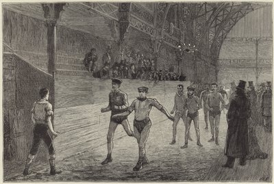 Seks dagers fotgjengerkamp i Landbrukshallen av English School