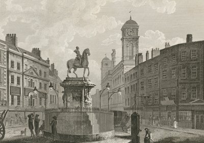 Statuen av Charles I til hest av English School