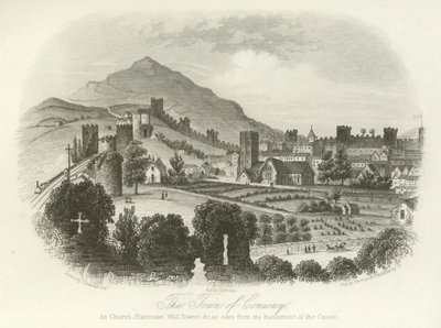 Byen Conwy, Nord-Wales av English School