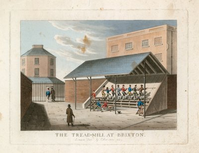 Tredemøllen i Brixton fengsel av English School