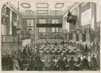 Rettssaken mot William Palmer ved Central Criminal Court av English School