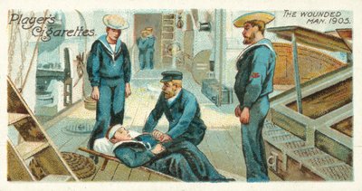 Der verwundete Mann von English School