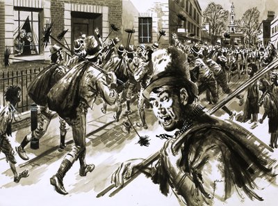 Theodore Hooke tar hevn på en kvinne i en rolig London-gate av English School