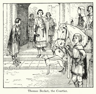 Thomas Becket, der Höfling von English School