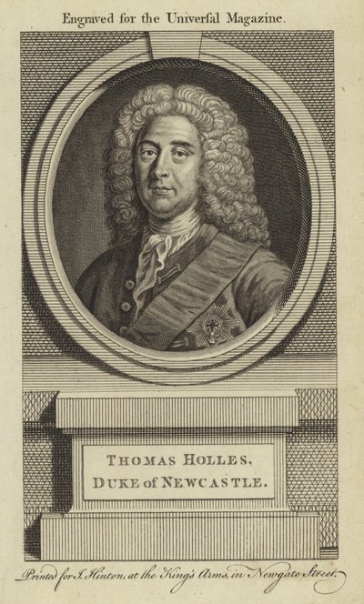 Thomas Holles, hertug av Newcastle av English School