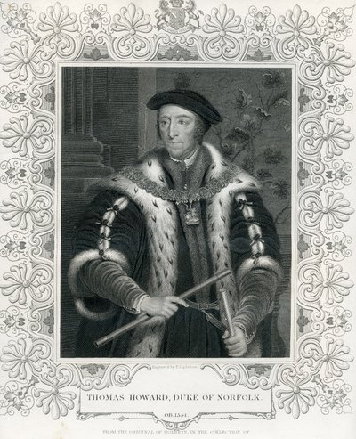 Thomas Howard (1473-1554) 3. hertug av Norfolk av English School