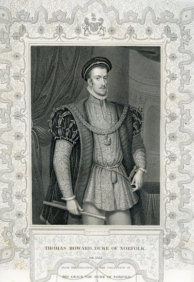 Thomas Howard, 4. hertug av Norfolk (1536-72) av English School