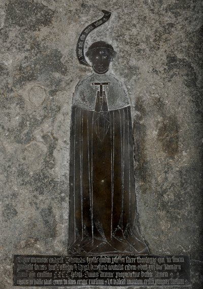 Thomas Hylle, c.1468-69 (brass) av English School