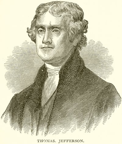 Thomas Jefferson av English School