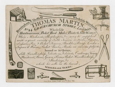 Thomas Martin, byttekort av English School