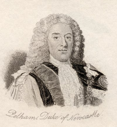 Thomas Pelham Holles, 1. hertug av Newcastle, fra 