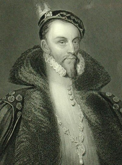 Thomas Radclyffe (ca. 1526-83) 3. jarl av Sussex (gravering) av English School