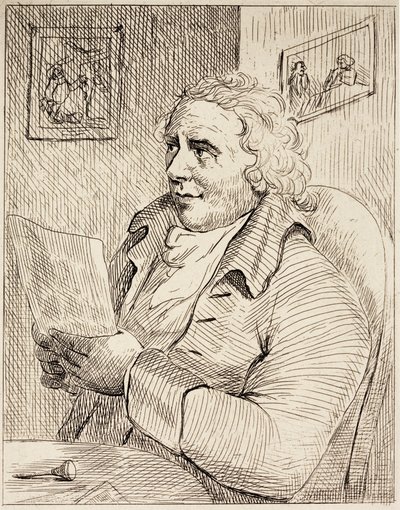 Thomas Rowlandson , engelsk tegneserieskaper (gravering) av English School