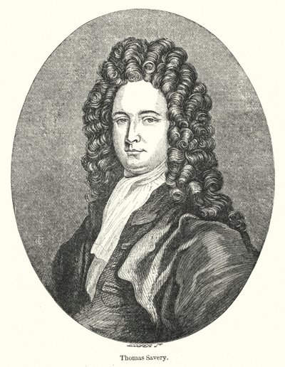Thomas Savery (gravering) av English School