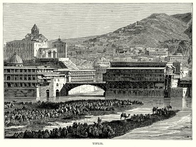 Tiflis (gravering) av English School