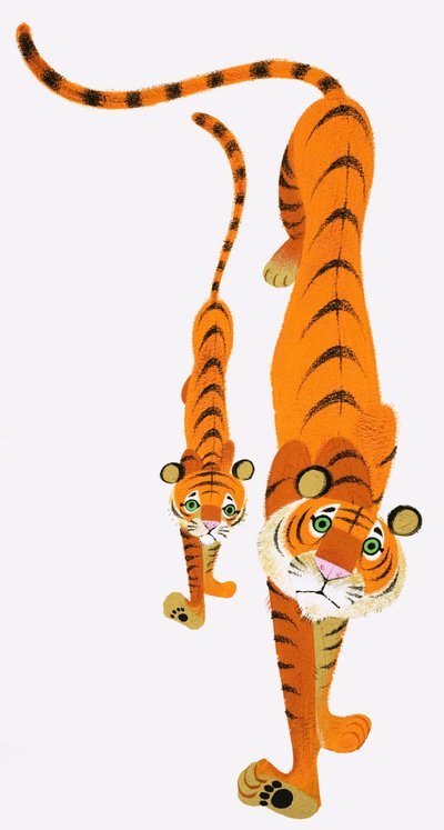 Tigre av English School