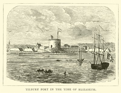 Tilbury Fort i Elizabeths tid av English School