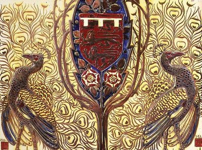 Tile, Pilkington Royal Lancastrian Pottery, etablert 1892 (keramikk) av English School