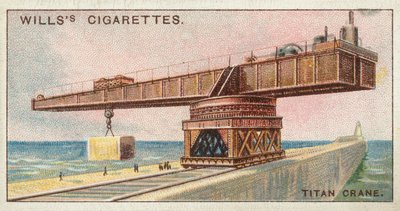 Titan Crane (chromolitho) av English School