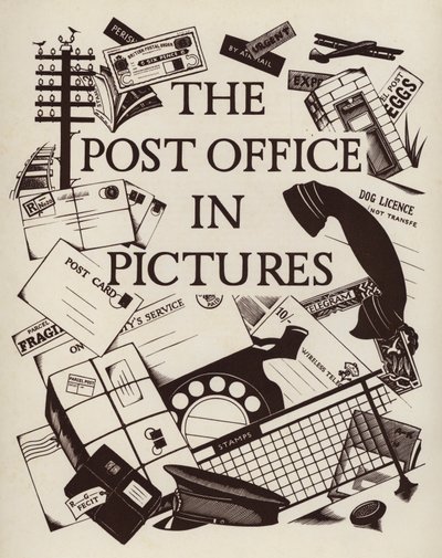 Tittelsideillustrasjon for The Post Office in Pictures av English School