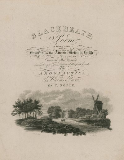 Tittelside for Blackheath av English School