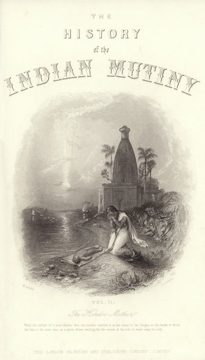 Tittelside fra The History of Indian Mytery av English School