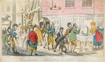 Tom og Bob tar en spasertur nedover Drury Lane klokken fem om morgenen av English School