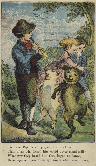 Tom the Pipers-sønnen spilte med slike ferdigheter av English School