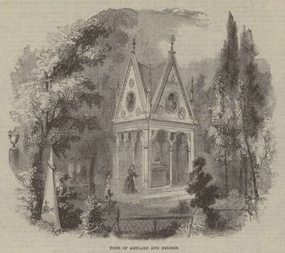 Graven til Abelard og Heloise av English School