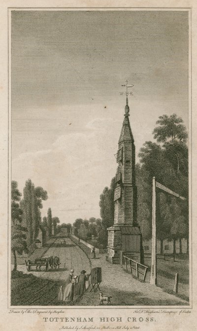 Tottenham High Cross, London av English School