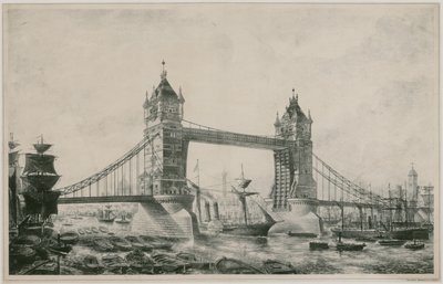 Tower Bridge, London av English School