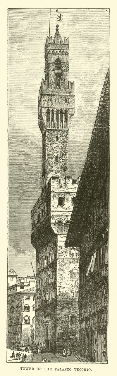 Tårnet til Palazzo Vecchio av English School