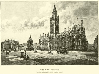 Rådhuset, Manchester av English School