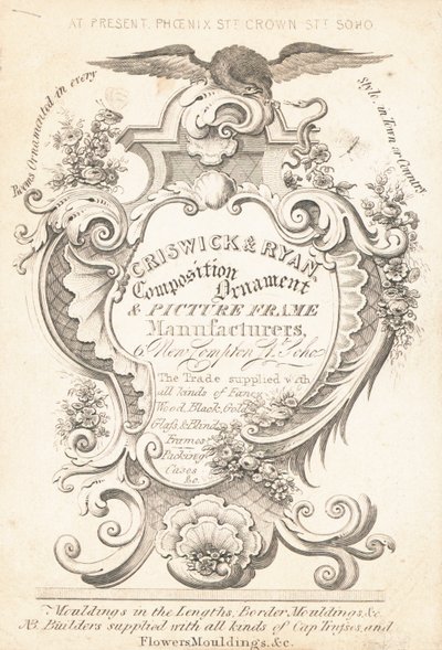Byttekort, Criswick & Ryan av English School