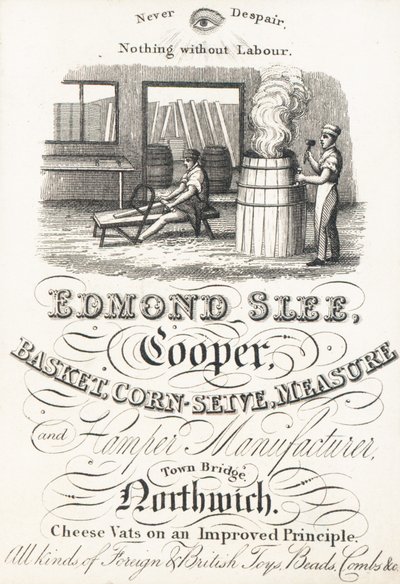 Byttekort, Edmond Slee av English School