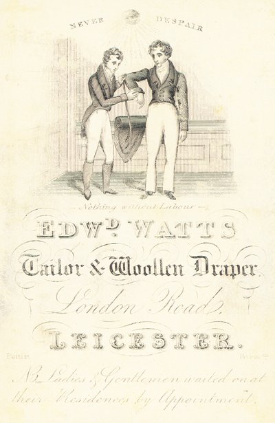 Byttekort, Edward Watts av English School