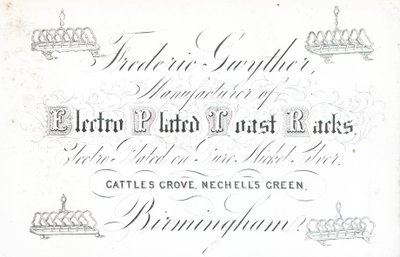 Byttekort, Frederic Gwyther av English School