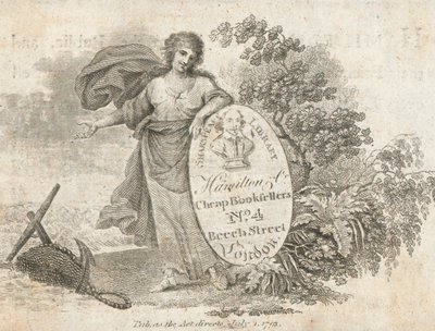 Handelskarte, Hamilton & Co von English School