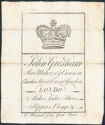 Byttekort, John Gresham av English School