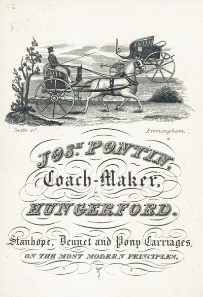 Byttekort, Joseph Pontin av English School