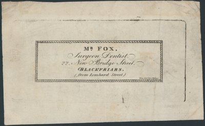 Byttekort, Mr Fox av English School