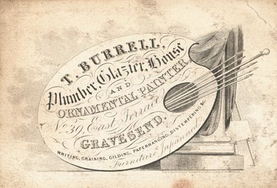 Byttekort, T Burrell av English School