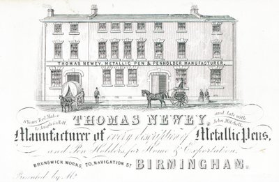 Byttekort, Thomas Newey av English School