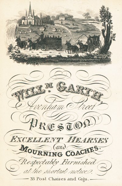 Byttekort, William Garth av English School