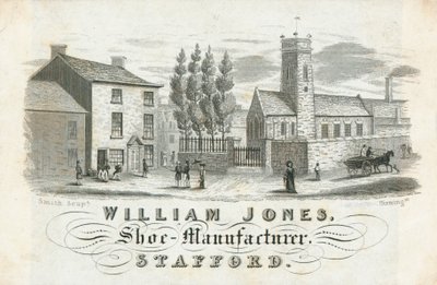 Byttekort, William Jones av English School