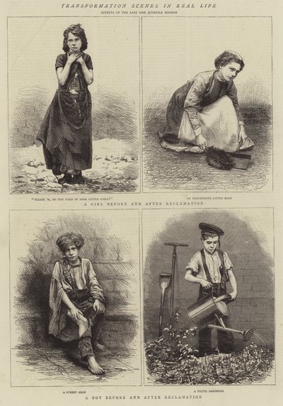 Verwandlungsszenen im wirklichen Leben von English School