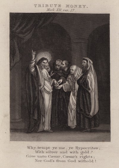 Hyllestpenger, Mark XII, ver 17 (gravering) av English School